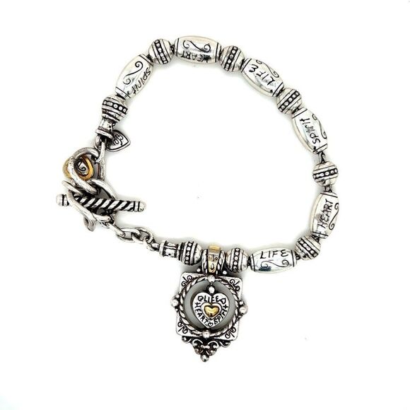 Brighton Life, Heart,Spirit Toggle Bracelet - Picture 1 of 4